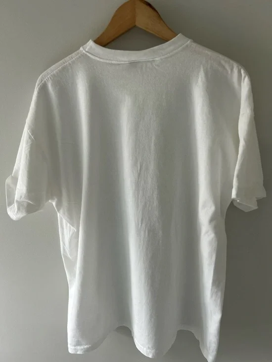Vintage JACOB 1990s white cotton t shirt - Picture 3 of 5
